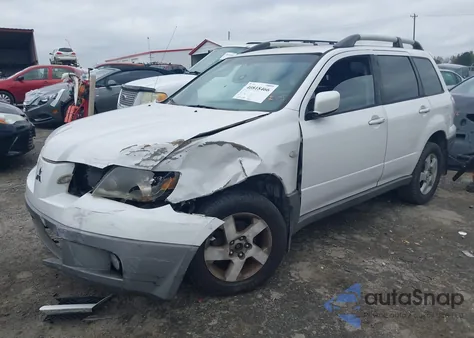2003 Mitsubishi Outlander Xls from USA, damaged, VIN JA4LX41G83U091666